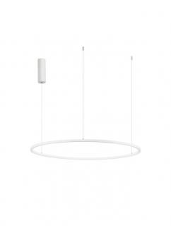 9345604 Lustra Nova Luce TARQUIN LED 46W 1708lm 3000K Aluminium  Acrylic Sandy White Dimabil Triac IP20