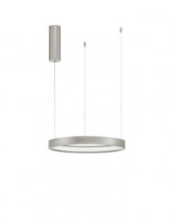 9345614 Lustra Nova Luce PERRINE LED 22W 1540lm 3000K Aluminium  Acrylic Bruched Champagne Silver Dimabil Triac IP20