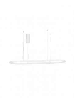 9345625 Lustra Nova Luce CUPPE LED 56W 6989lm 3000K Aluminium  Acrylic Sandy White Dimabil Triac IP20