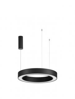 9345639 Lustra Nova Luce MORBIDO LED 48W 3268lm 2700K - 4000K Aluminium  Acrylic Sandy Black Dimabil CCT IP20