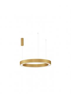 9345643 Lustra Nova Luce MORBIDO LED 59W 4076lm 2700K - 4000K Aluminium  Acrylic Brass Gold Dimabil CCT IP20