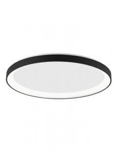 9345681 Plafoniera Nova Luce PERTINO LED 30W 1785lm 2700K Aluminium  Acrylic Sandy Black Dimabil Triac IP20