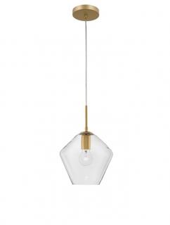 9426731 Pendul Nova Luce PRISMA E27 1x12W   Metal Gold  IP20