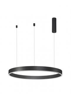 9530213 Lustra Nova Luce MOTIF LED 60W 3684lm 2700K - 6000K  Aluminium  Acrylic Sandy Black Dimabil CCT IP20