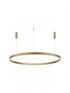 9530223 Lustra Nova Luce MOTIF LED 80W 6000lm 2700K - 6000K  Aluminium  Acrylic Brass Gold Dimabil CCT IP20