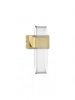 9756716 Aplica Nova Luce ARGO LED 10W 413lm 3000K Metal  Acrylic  Brass Gold Nedimabil IP20