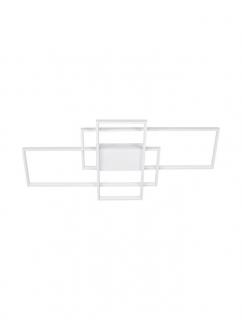 9756721 Plafoniera Nova Luce CLEA LED 58W 3455lm 2700-3500-5000K Aluminium  Acrylic Sandy White Dimabil CCT IP20