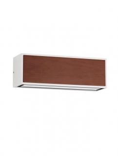 Aplica exterior Nova Luce BROWN 9030585 LED 2W 3000K 83lm Sandy White Die-Casting Aluminium  Clear Glass   IP65