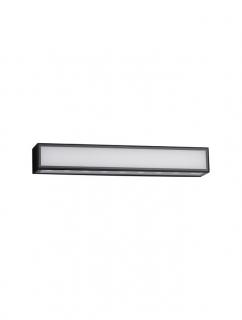 Aplica exterior Nova Luce INGA 9030596 LED 31W 3000K 3028lm Sandy Black Die-Casting Aluminium  Clear Glass   IP65