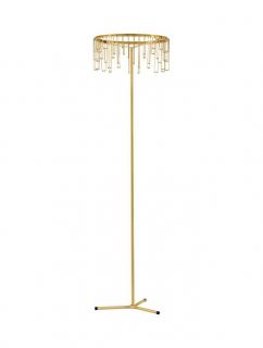 Lampadar Nova Luce STELLAR 9186982 LED 17W 3000K 1258lm Touch Dimmable Gold Copper Metal IP20