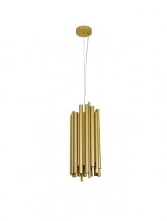 Pendul Nova Luce FELIX G9 6x5W   Gold Aluminium Acrylic IP20