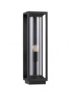 Veioza exterior Nova Luce PACIFIC 9030603 E27 1x12W    Sandy Black Die-Casting Aluminium  Clear Polycarbonate   IP65