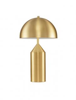 Veioza Nova Luce BOLT E27 1x12W   Brass Gold Metal IP20