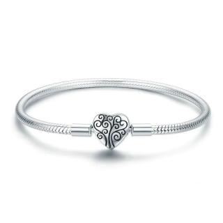 Bratara pentru talismane compatibile Pandora din Argint 925 ,       Love Story 19 CM