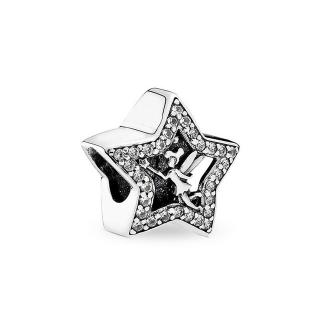 Talisman Argint 925, Charm compatibil Pandora ,       A fairy s star