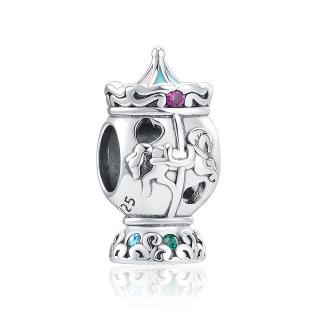 Talisman Argint 925, Charm compatibil Pandora ,       Carusel