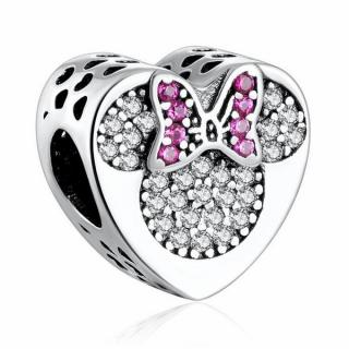 Talisman Argint 925, Charm compatibil Pandora ,       Disney Minnie Mouse