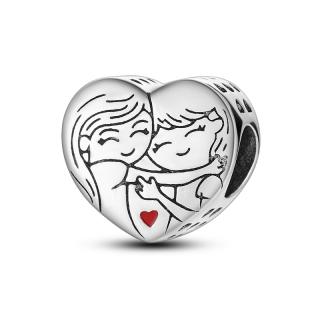 Talisman Argint 925, Charm compatibil Pandora ,       Sister in my Heart