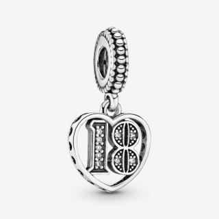 Talisman Argint 925, Charm compatibil Pandora ,       Sweet 18