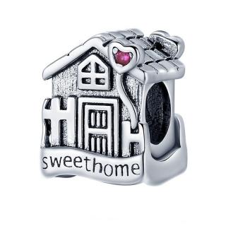 Talisman Argint 925, Charm compatibil Pandora ,       Sweet Home