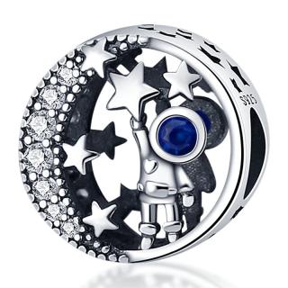 Talisman Argint 925, Charm compatibil Pandora ,       Take Me to the Stars