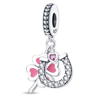 Talisman Argint 925, Charm compatibil Pandora ,       Talismanul norocos