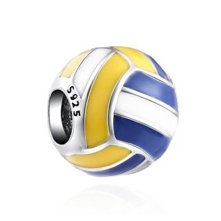 Talisman Argint 925, Charm compatibil Pandora ,       Volley Ball