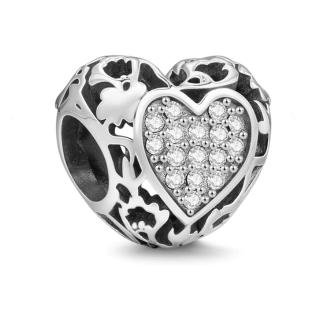 Talisman Argint 925, Charm compatibil Pandora ,       We belong together