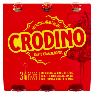 Crodino Aperitivo Arancia Rossa 3x175ml non-alcoolic