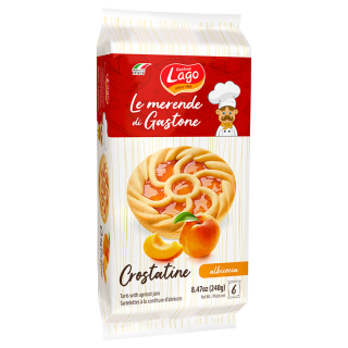 Elledi Lago Crostatine Albicocca 240g