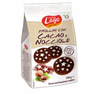 Lago Frollini Cacao  Nocciole 320g biscuiti