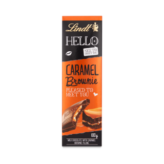 Lindt Hello Caramel Brownie 100g ciocolata