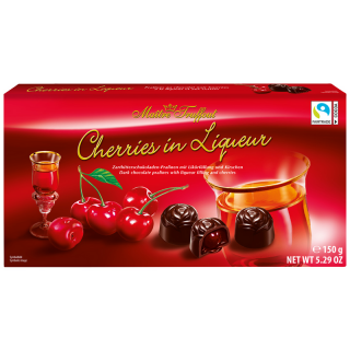 Maitre Truffout Cherries in Liqueur 150g praline