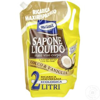 Mil Mil Cocco e Vaniglia 2l sapun lichid