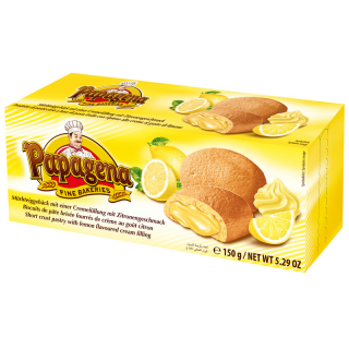 Papagena Biscuiti cu Crema de Lamaie 150g