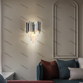 Aplica cristal 2XE14 ARGINTIU A