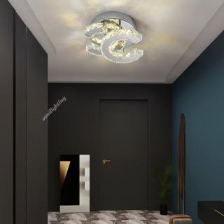 Aplica led 2C 32W cristale Crom 3 tipuri de lumina