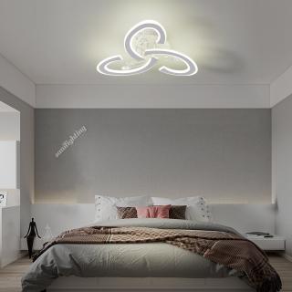 Lustra Led Vortex 108W, Telecomanda, Alba, 3 Brate, Intensitate Reglabila