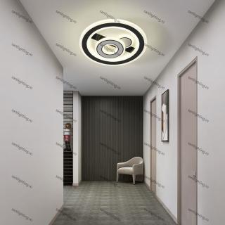 Plafoniera Led Cerc 78W, Alba, 3 tipuri de lumina 3000K 4000K 6500K