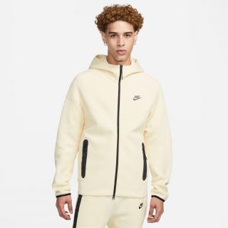 Bluza M Nike Tech Fleece Fz Wr Hoodie Coconut Milk Black