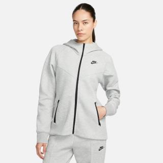 Bluza W Nsw Tech Fleece Wr Fz Hdy Heather Grey Black