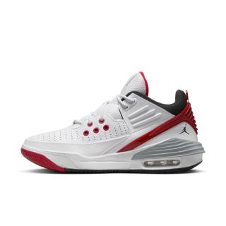 Jordan Max Aura 5 White Black Varsity Red