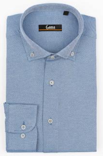 Camasa barbati regular fit  albastra Oxford