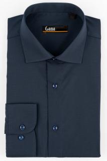 Camasa barbati regular fit bleumarin inchis 2XL- 4XL