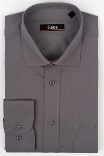 Camasa barbati slim fit gri inchis