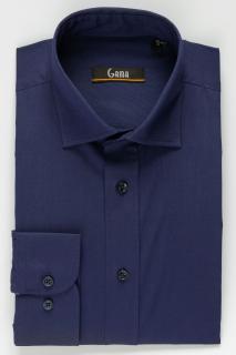 Camasa clasica regular bleumarin