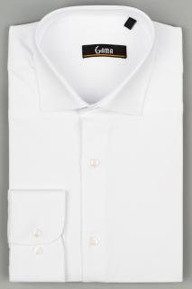 Camasa regular fit alba clasica CONFORT 5XL - 6XL