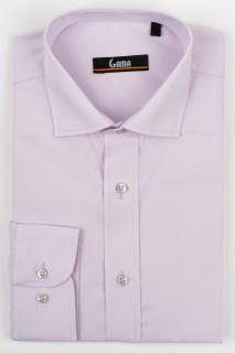 Camasa regular fit  lila uni cu lycra 2XL-4XL