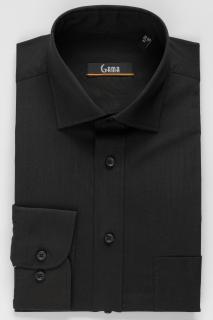 Camasa regular fit neagra barbati