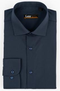 Camasa slim fit bleumarin inchis